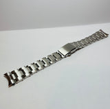 Oyster rivet style stainless steel bracelet 20mm (Rolex 1601) - ALPHA EUROPE