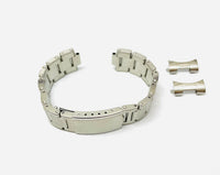 Oyster rivet style stainless steel bracelet 20mm