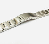 Oyster rivet style stainless steel bracelet 20mm