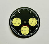 Daytona dial for Seagull ST1903 movement 30.5mm - ALPHA EUROPE