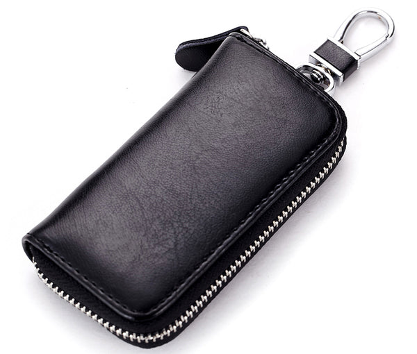 Unisex Leather Key Bag Zipper - ALPHA EUROPE