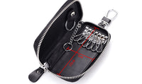 Unisex Leather Key Bag Zipper - ALPHA EUROPE