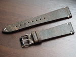 Genuine Italian leather watch strap 22mm - ALPHA EUROPE